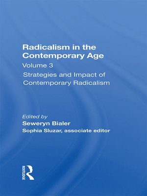 cover image of Radicalism In the Contemporary Age, Volume 3